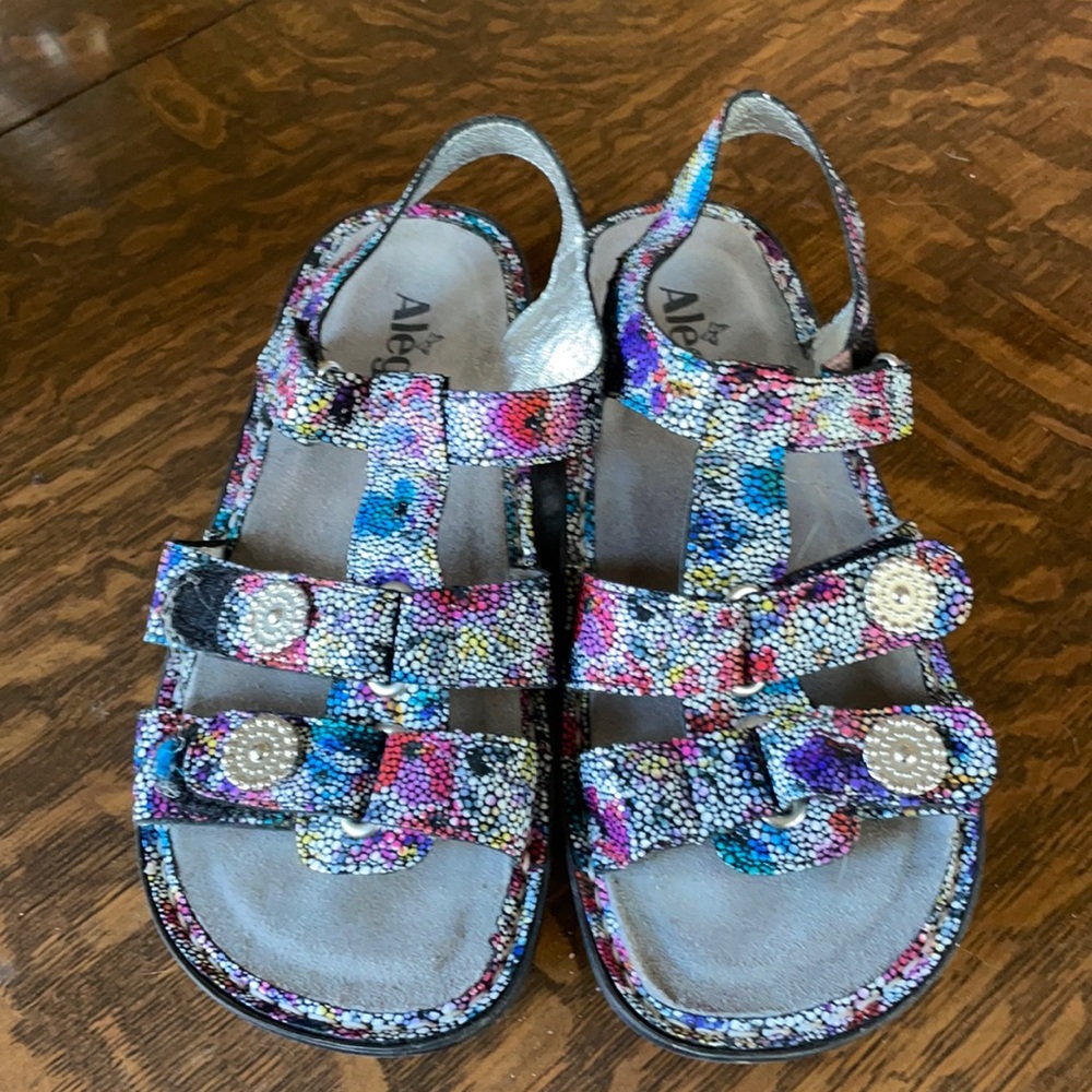 Alegria sandals.